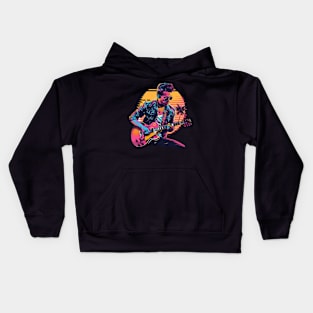 guitarist Kids Hoodie